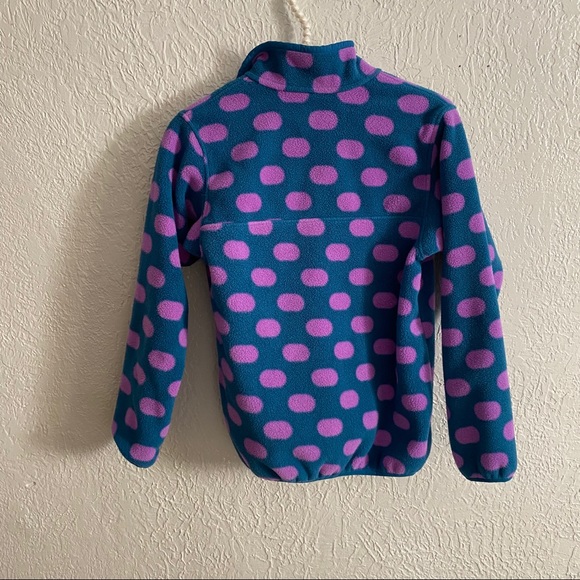 Girl’s Patagonia synchilla Pullover polkadot XL - Picture 7 of 7